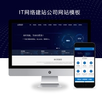 IT网络建站公司模板