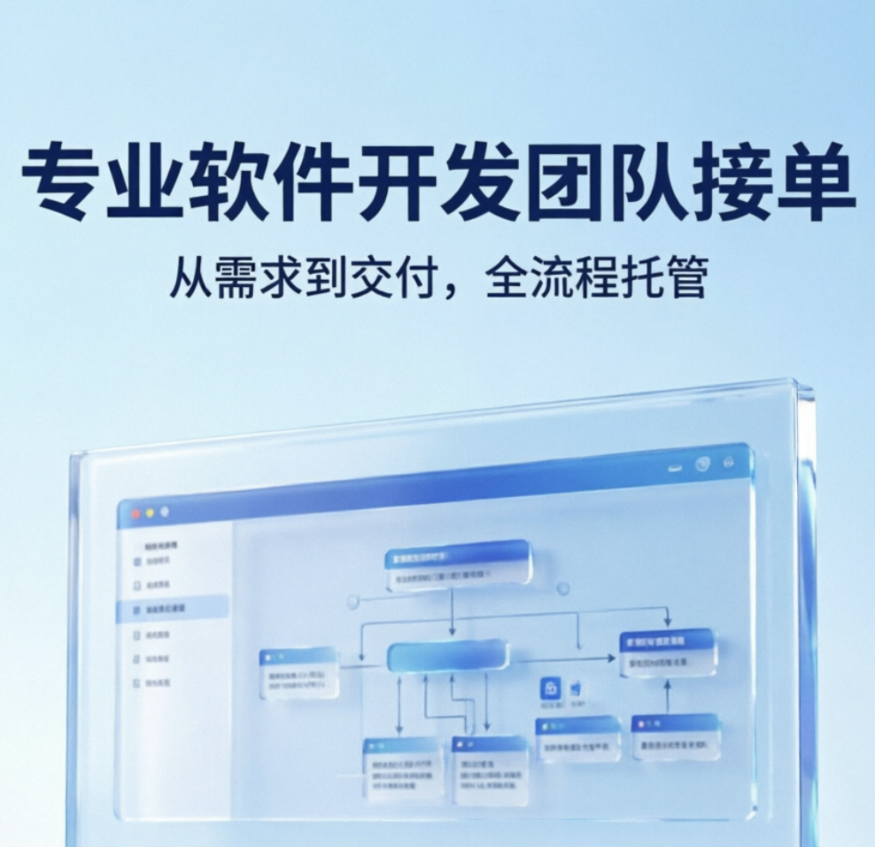 软件开发从需求到交付，全流程托管
