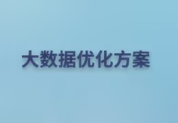 大数据优化